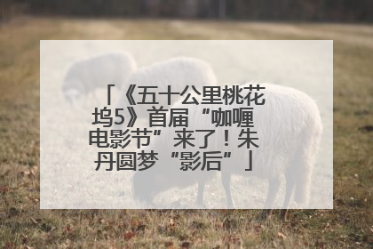 《五十公里桃花坞5》首届“咖喱电影节”来了！朱丹圆梦“影后”
