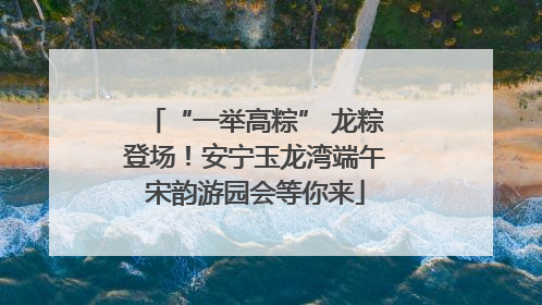 “一举高粽” 龙粽登场！安宁玉龙湾端午宋韵游园会等你来