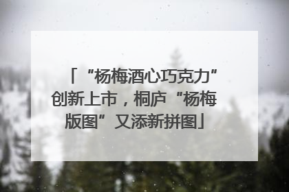 “杨梅酒心巧克力”创新上市，桐庐“杨梅版图”又添新拼图