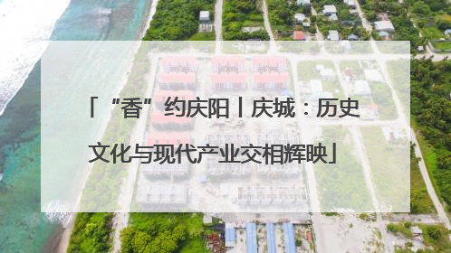 “香”约庆阳丨庆城：历史文化与现代产业交相辉映