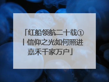 红船领航二十载①丨信仰之光如何照进嘉禾千家万户