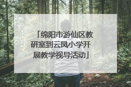 绵阳市游仙区教研室到云凤小学开展教学视导活动