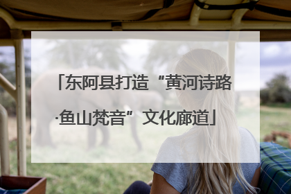 东阿县打造“黄河诗路·鱼山梵音”文化廊道