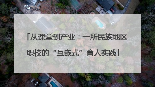 从课堂到产业：一所民族地区职校的“互嵌式”育人实践
