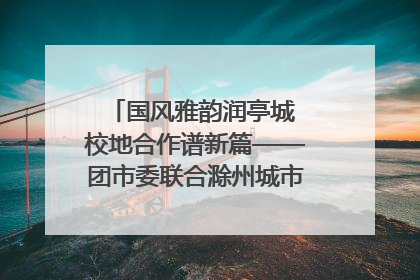 国风雅韵润亭城 校地合作谱新篇——团市委联合滁州城市职业学院助力传统文化“破圈”绽放