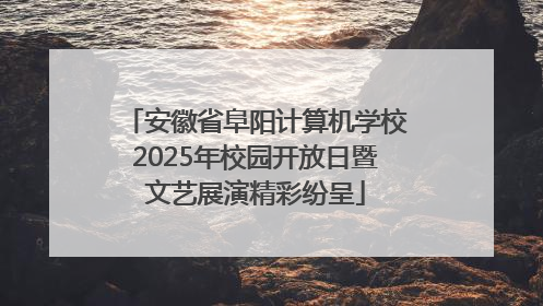 安徽省阜阳计算机学校2025年校园开放日暨文艺展演精彩纷呈