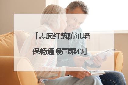 志愿红筑防汛墙 保畅通暖司乘心