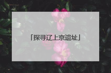 探寻辽上京遗址