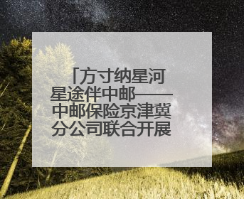 方寸纳星河 星途伴中邮——中邮保险京津冀分公司联合开展航天主题研学活动
