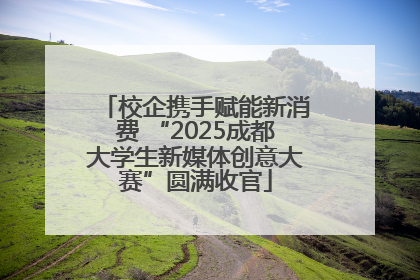 校企携手赋能新消费 “2025成都大学生新媒体创意大赛”圆满收官