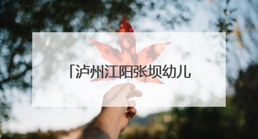 泸州江阳张坝幼儿园开展护航师幼“舌尖安全”专项行动