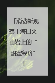 消费新观察丨海口火山岩上的“甜蜜经济”