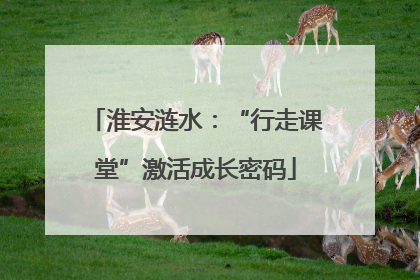 淮安涟水：“行走课堂”激活成长密码
