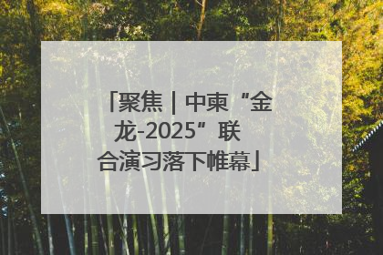 聚焦｜中柬“金龙-2025”联合演习落下帷幕