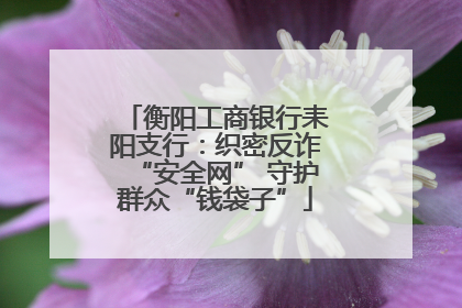 衡阳工商银行耒阳支行：织密反诈“安全网” 守护群众“钱袋子”