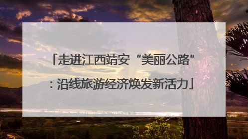 走进江西靖安“美丽公路”：沿线旅游经济焕发新活力