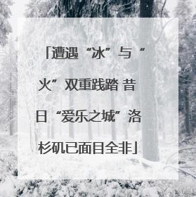 遭遇“冰”与“火”双重践踏 昔日“爱乐之城”洛杉矶已面目全非