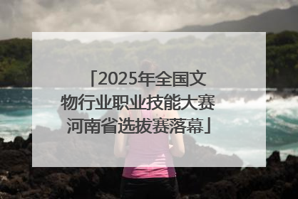 2025年全国文物行业职业技能大赛河南省选拔赛落幕